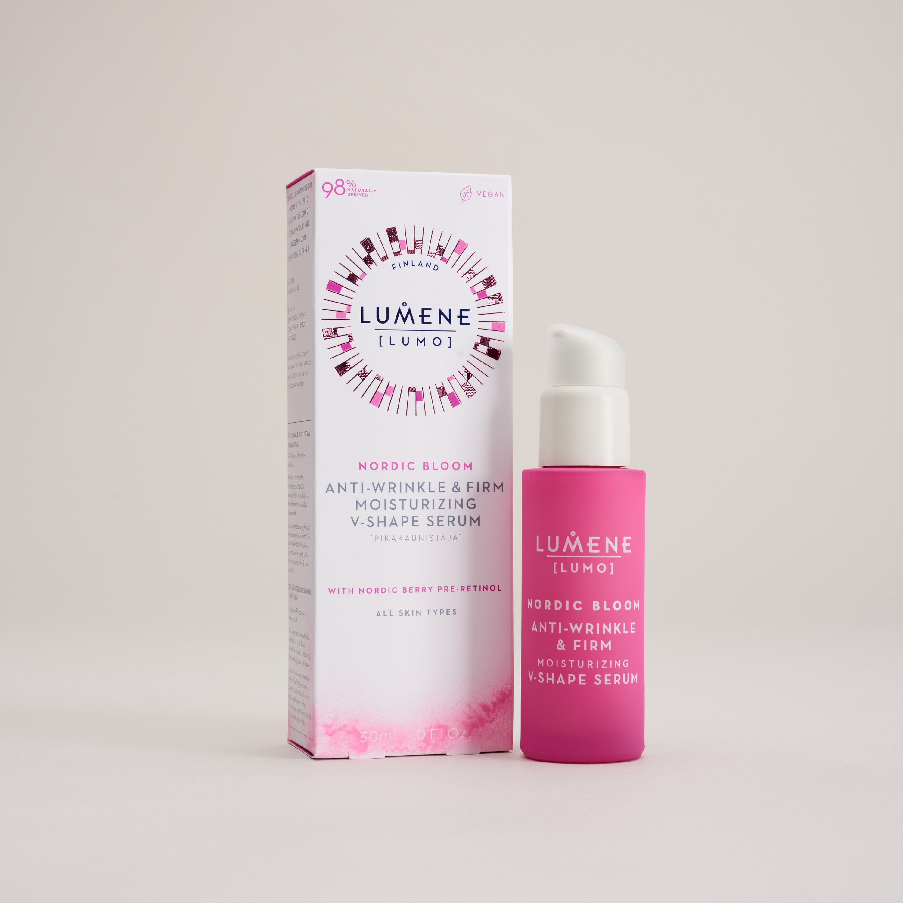 Anti-wrinkle V-Shape Serum: Radiant Skin Awaits - Lumene US