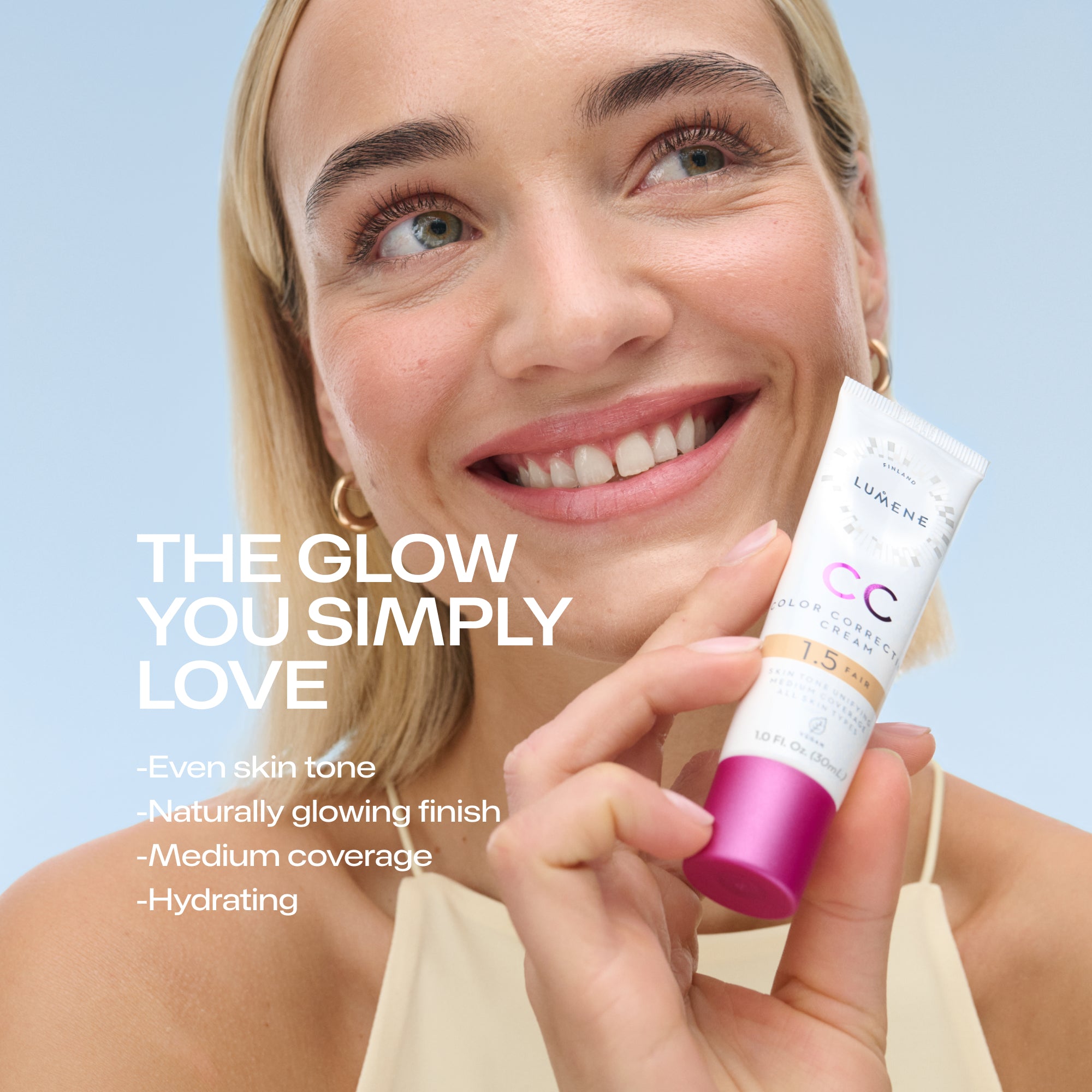 CC Color Correcting Cream Fluid Foundation for Flawless Skin